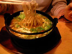 お気に入りは鉄鍋坦々麺